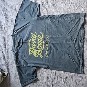 David Bowie tee large